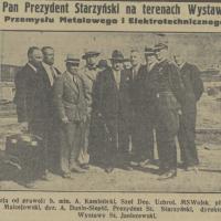 Na terenach Wystawy, 1936