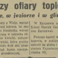 Ofiara topieli, 1936