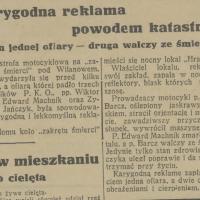 Karygodna reklama, 1936