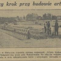 Pierwszy krok, 1936