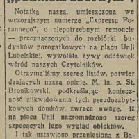 Punkt zborny, 1936