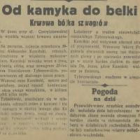 Krwawa bójka szwagrów, 1936