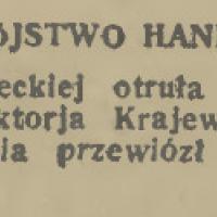 Samobójstwo handlarki, 1936