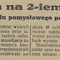 Rzeźnia na 2-iem piętrze, 1936