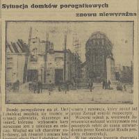 Zburzyć czy remontować, 1936