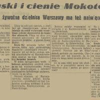 Blaski i cienie, 1936