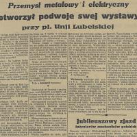 Przemysł otworzył podwoje, 1936