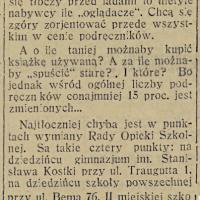 Wymiana podręczników, 1936