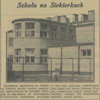 Szkoła na Siekierkach, 1936