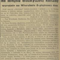 Zamiast karczmy dom. 1936