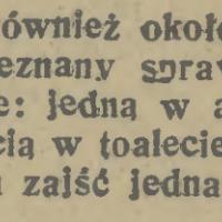 3 świece dymne, 1936