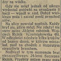 Spłynął krwią bruk Czerniakowa, 1936