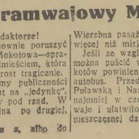 Dramat tramwajowy, 1936