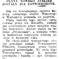 Nowe atelier, 1936