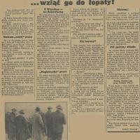 Do łopaty, 1936