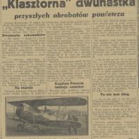 Klasztorna dwunastka Klasztorna dwunastka, 1936