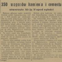 350 wagonów, 1936