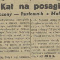 Kat na posagi Kat na posagi, 1936