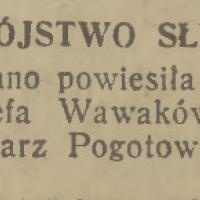 Samobójstwo służącej Samobójstwo służącej, 1937
