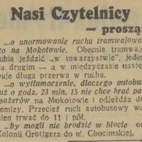 Czytelnicy proszą, 1937