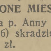 Okradzione mieszkanie Okradzione mieszkanie, 1937