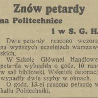 Znów petardy, 1937