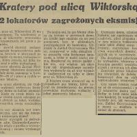 Kratery pod ulicą Kratery pod ulicą, 1937