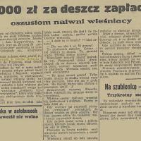 2000 za deszcz, 1937