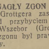 Nagły zgon, 1937