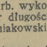 2 tor będzie, 1937