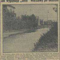 Odolańska po deszczu, 1937