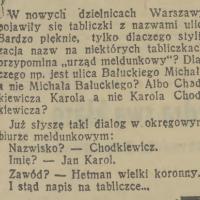 Nazwisko? Chodkiewicz. 1937
