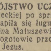 Samobójstwo uczennicy Samobójstwo uczennicy, 1937