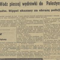 Wódz pieszej wędrówki, 1937