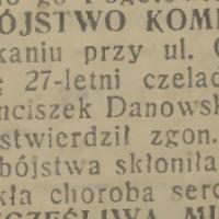 Samobójstwo kominiarza, 1937