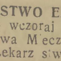 Samobójstwo emerytki, 1937