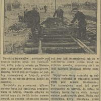 Tramwaje na Służewiec. Budowa. 1937.