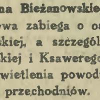 Ciemności na Bieżanowskiej, 1937
