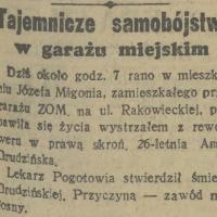 Zawód miłosny, 1937