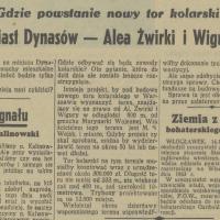 Nowy tor kolarski Nowy tor kolarski, 1937