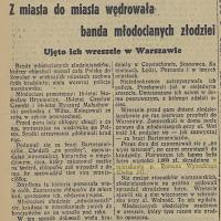 Banda młodocianych złodziei Banda młodocianych złodziei, 1937