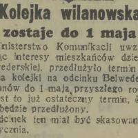 Kolejka zostaje Kolejka zostaje, 1937