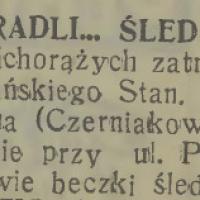 Skradli śledzie Skradli śledzie