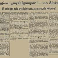 Pociągiem wyścigowym Pociągiem wyścigowym, 1938
