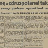 W zdruzgotanej taksówce W zdruzgotanej taksówce