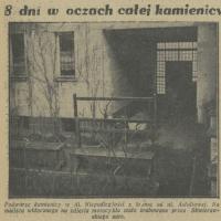 Podwórze kamienicy, 1938