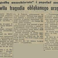 Tragedia obłąkanego, 1938
