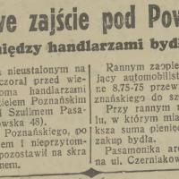 Krwawe zajście pod Powsinem, 1938