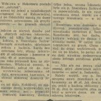 Ofiara odstępnego, 1938
