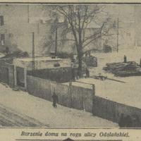 Burzenie na rogu, 1938
